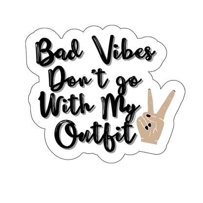 sticker Just good vibes