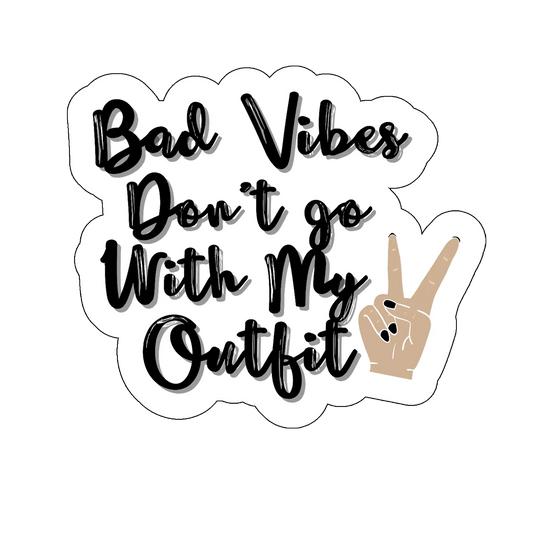 sticker Just good vibes