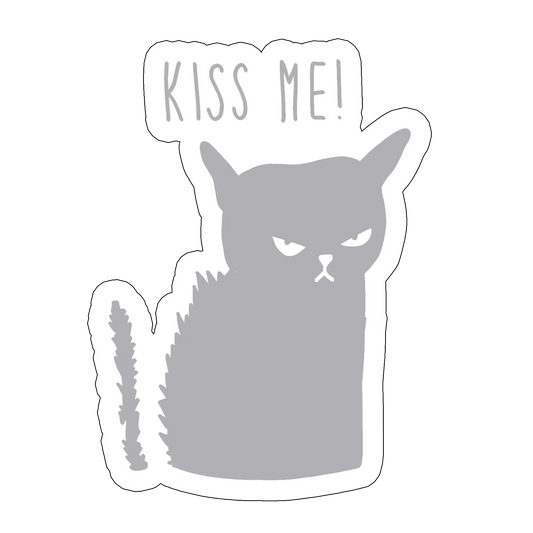 sticker K(h)iss me