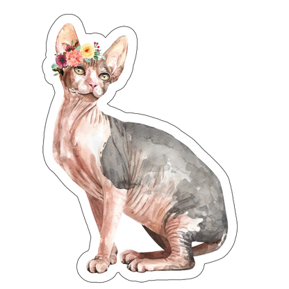 sticker Lady-sfinx