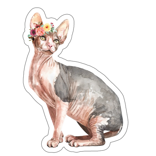 sticker Lady-sfinx
