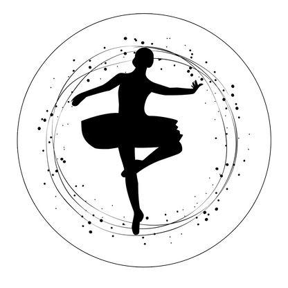 sticker Lebada Neagra