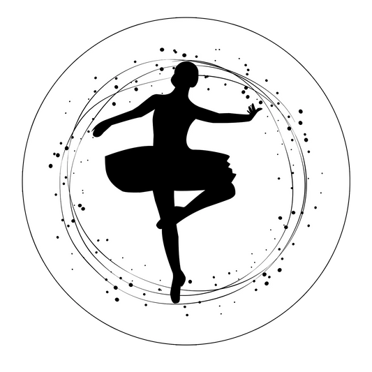 sticker Lebada Neagra
