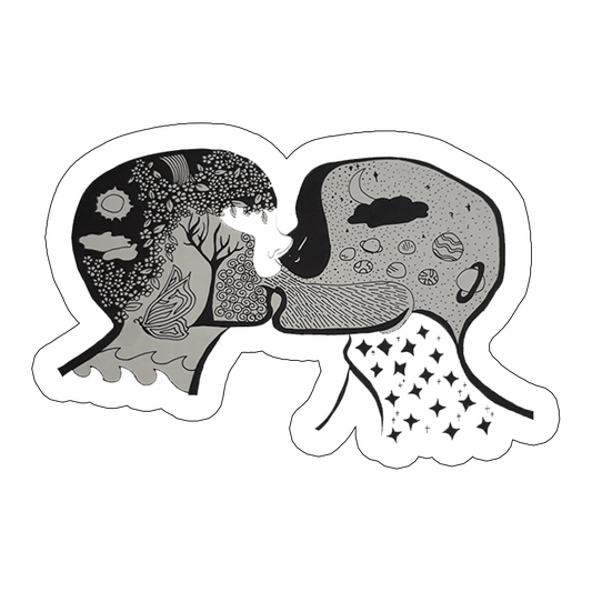 sticker Let me be yours forever