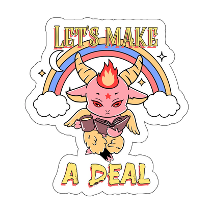 sticker Lets make a Deal