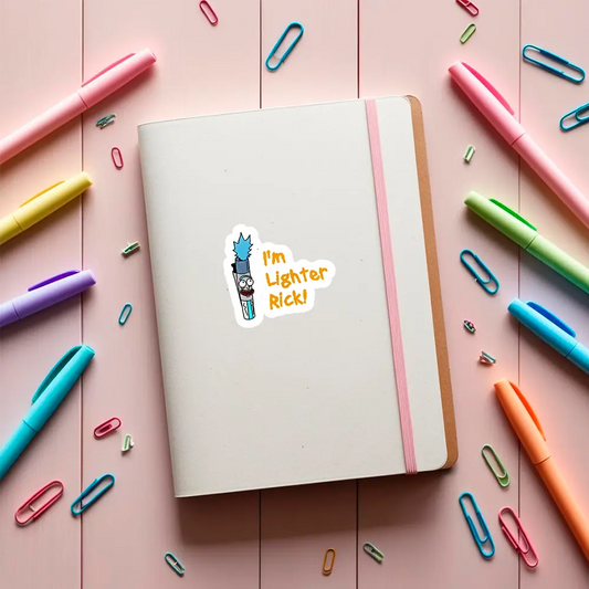 sticker Lighter Rick