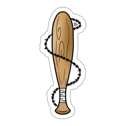 sticker Lucille The Walking Dead Bat
