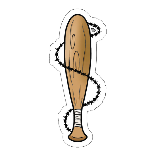 sticker Lucille The Walking Dead Bat