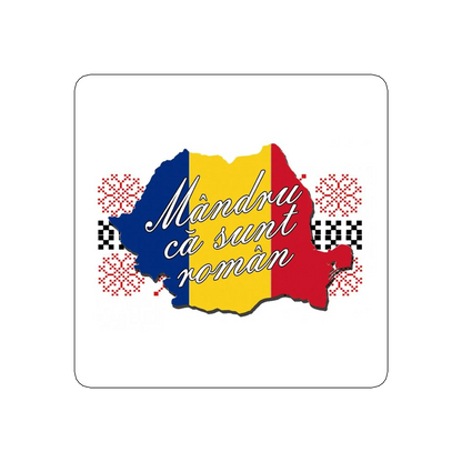 sticker Mandru-ca-sunt-roman