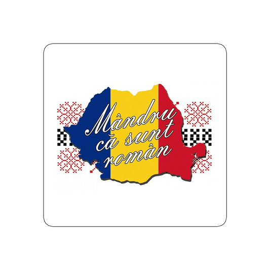 sticker Mandru-ca-sunt-roman