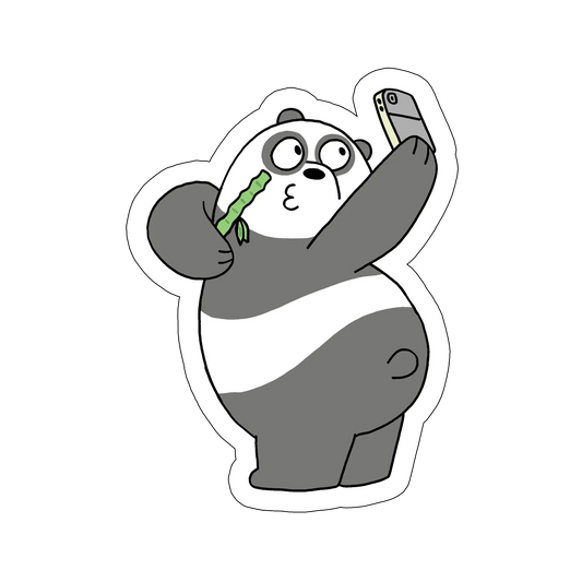 sticker Modern bear