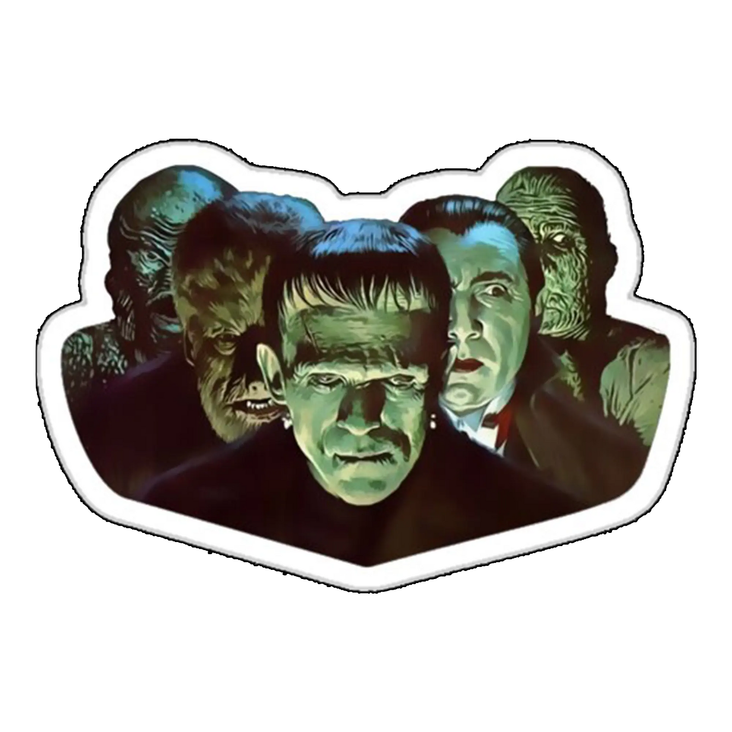 sticker Monstru