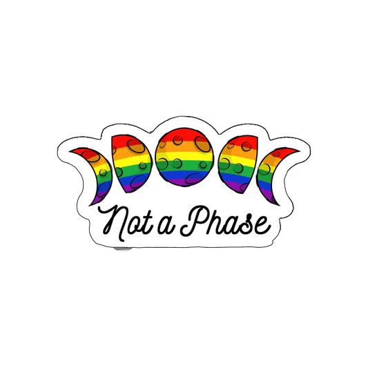 sticker Not-a-phase-rainbow