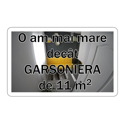 sticker O am mai mare
