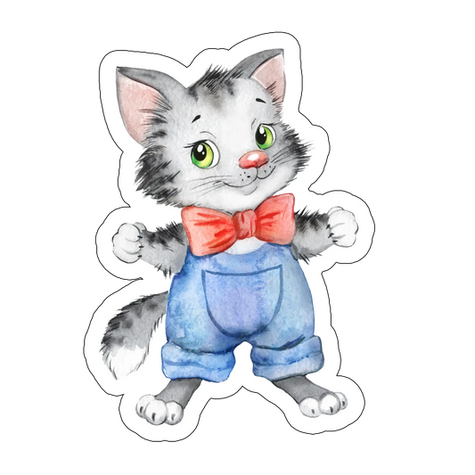 sticker Oliver-the-cat