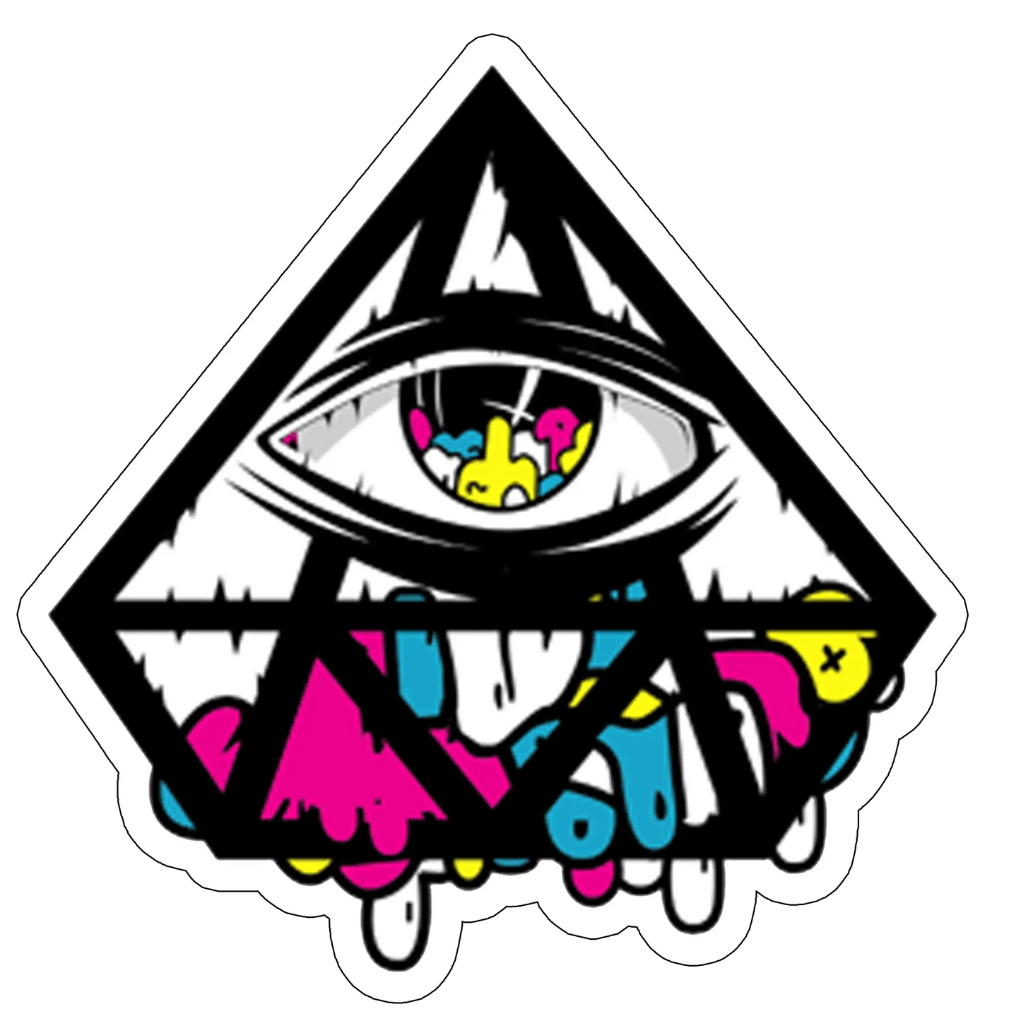 sticker One eye