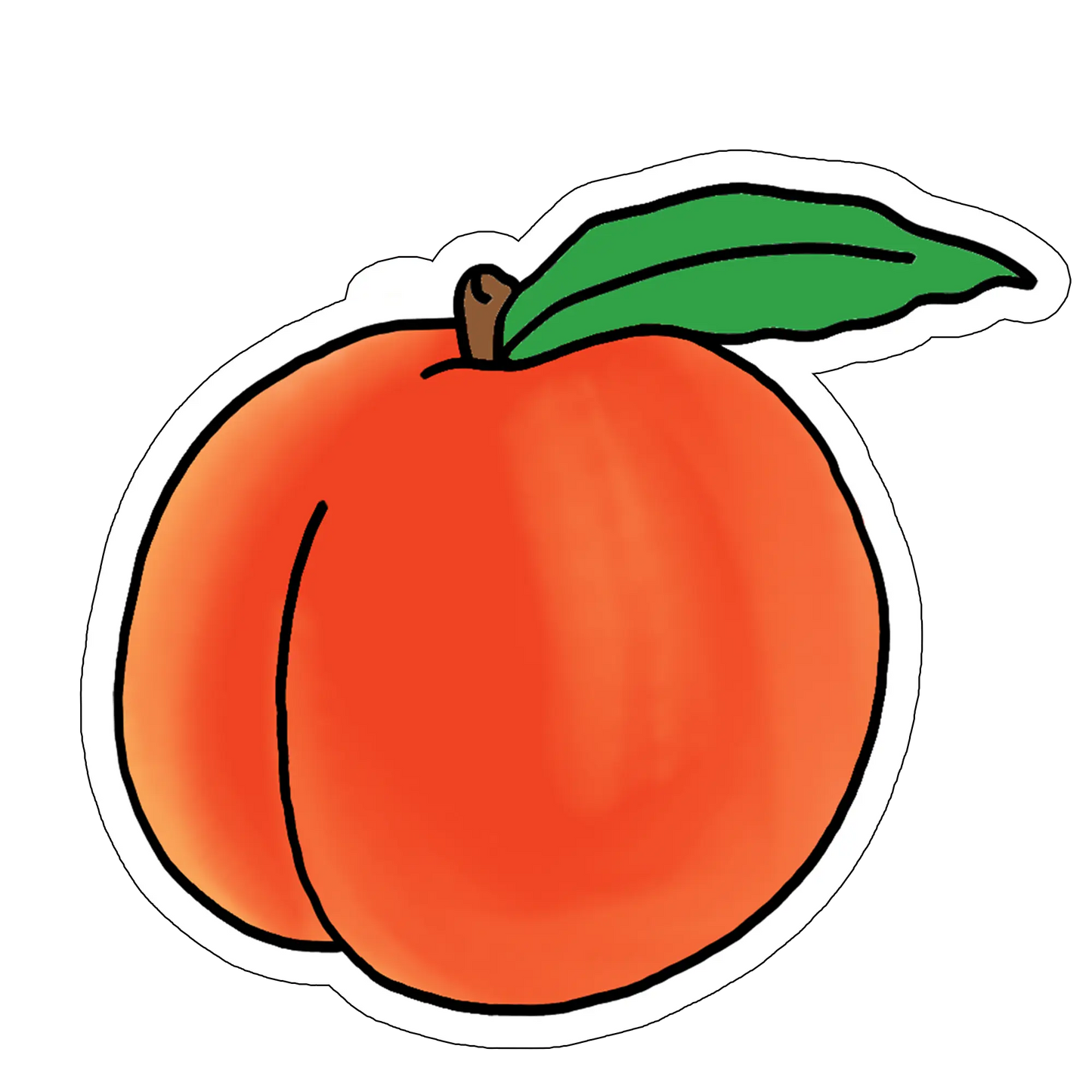sticker Piersicuță