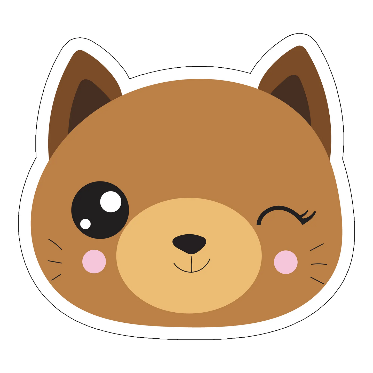 sticker Pisica-bella