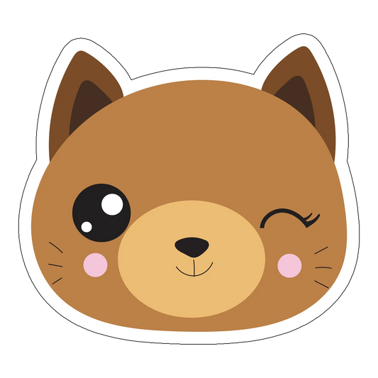 sticker Pisica-bella