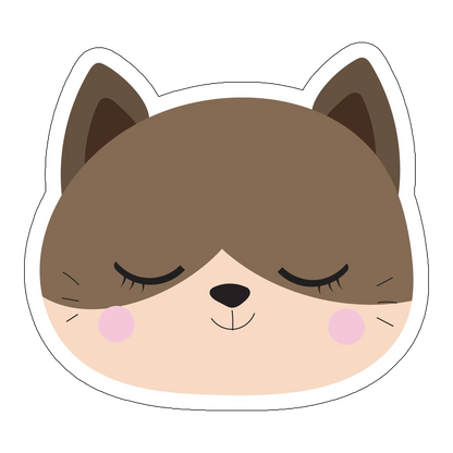 sticker Pisica-marta