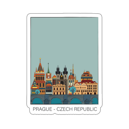 sticker Prague