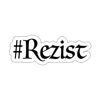 sticker #Rezist