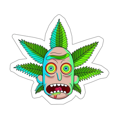 sticker Rick-n-Morty-Cannabis