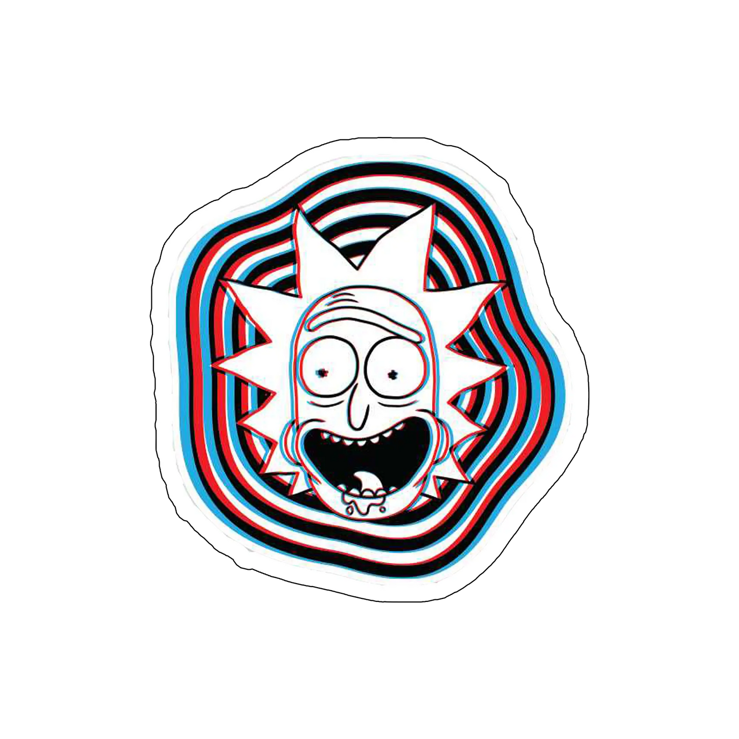 sticker Rick-n-morty-Hipnotyze