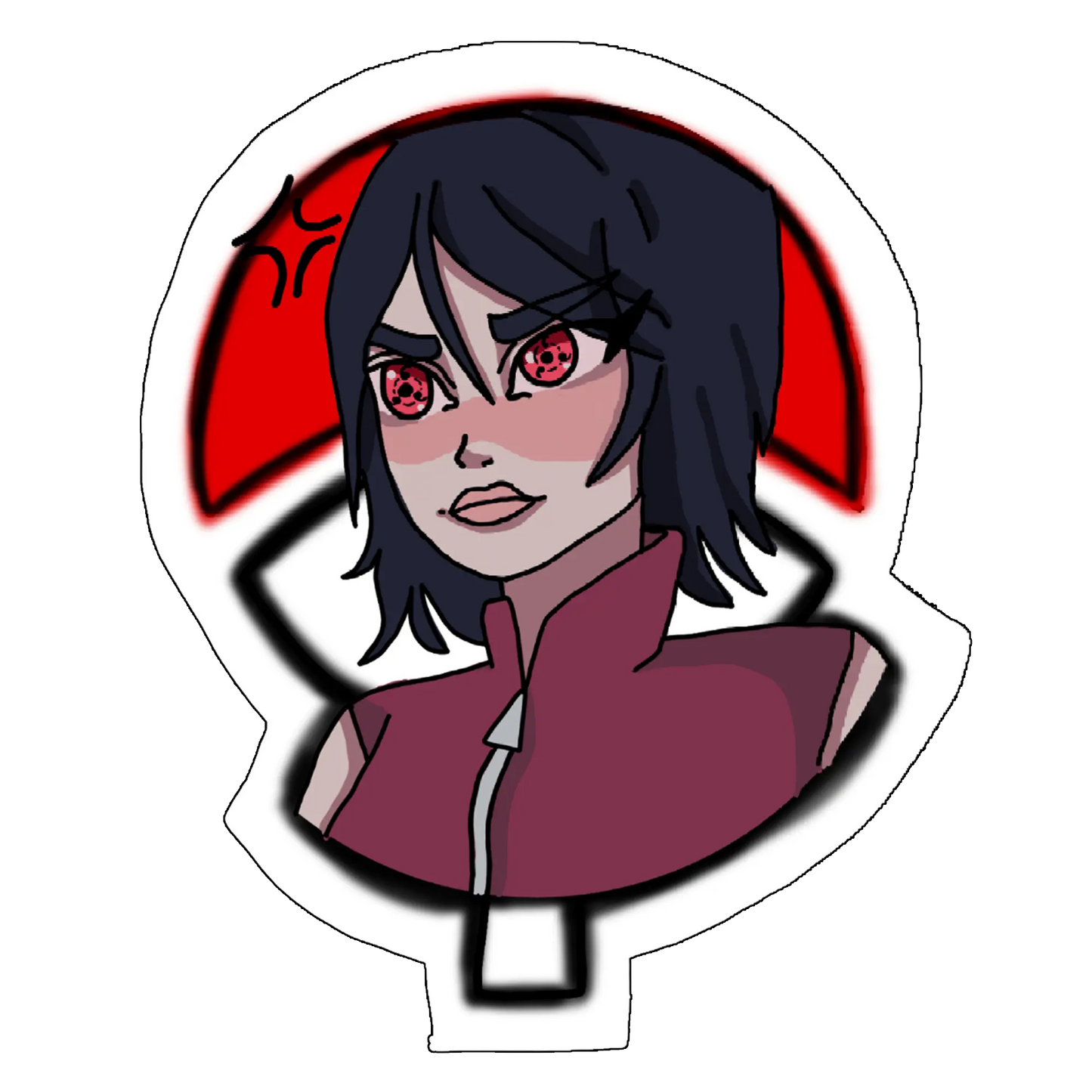 sticker Sarada Uchiha