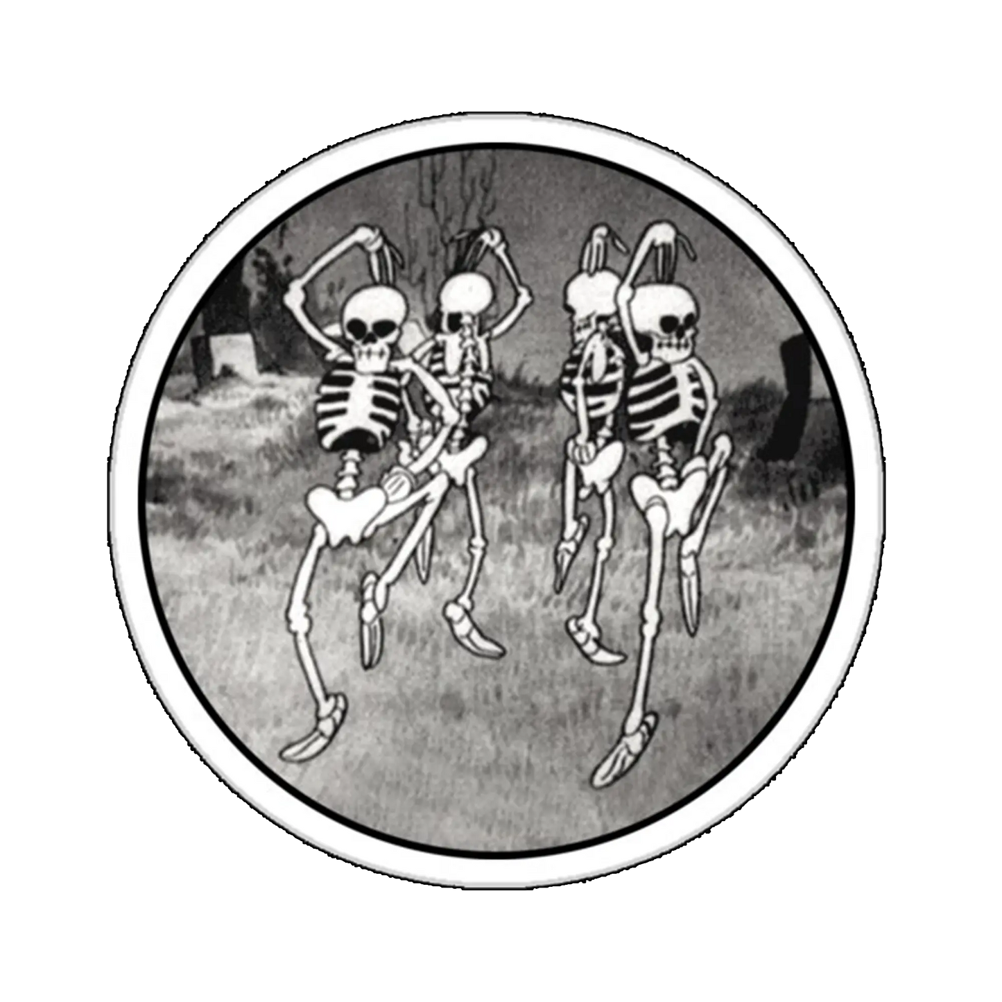 sticker Scheleti dansatori
