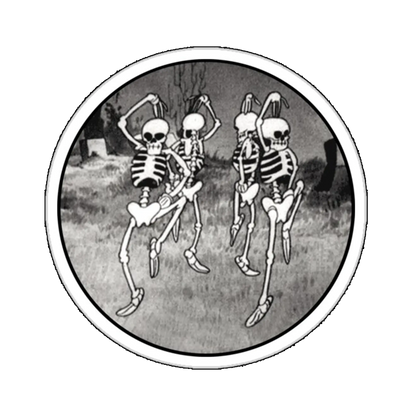 sticker Scheleti dansatori