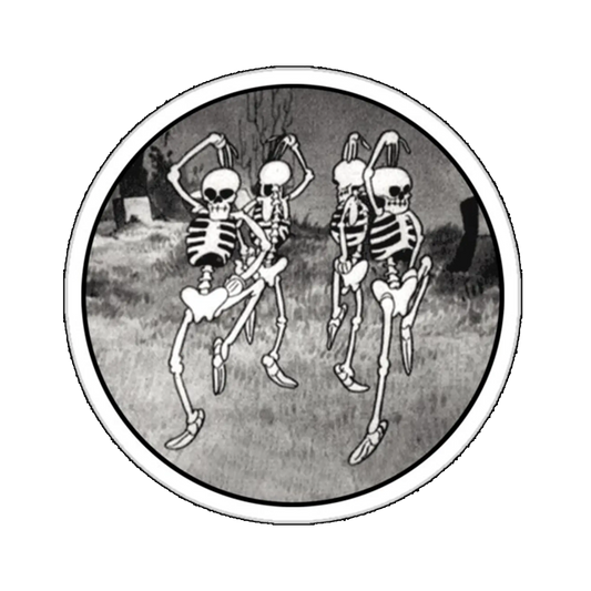 sticker Scheleti dansatori