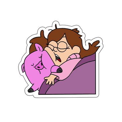 sticker Sleeping Mabel