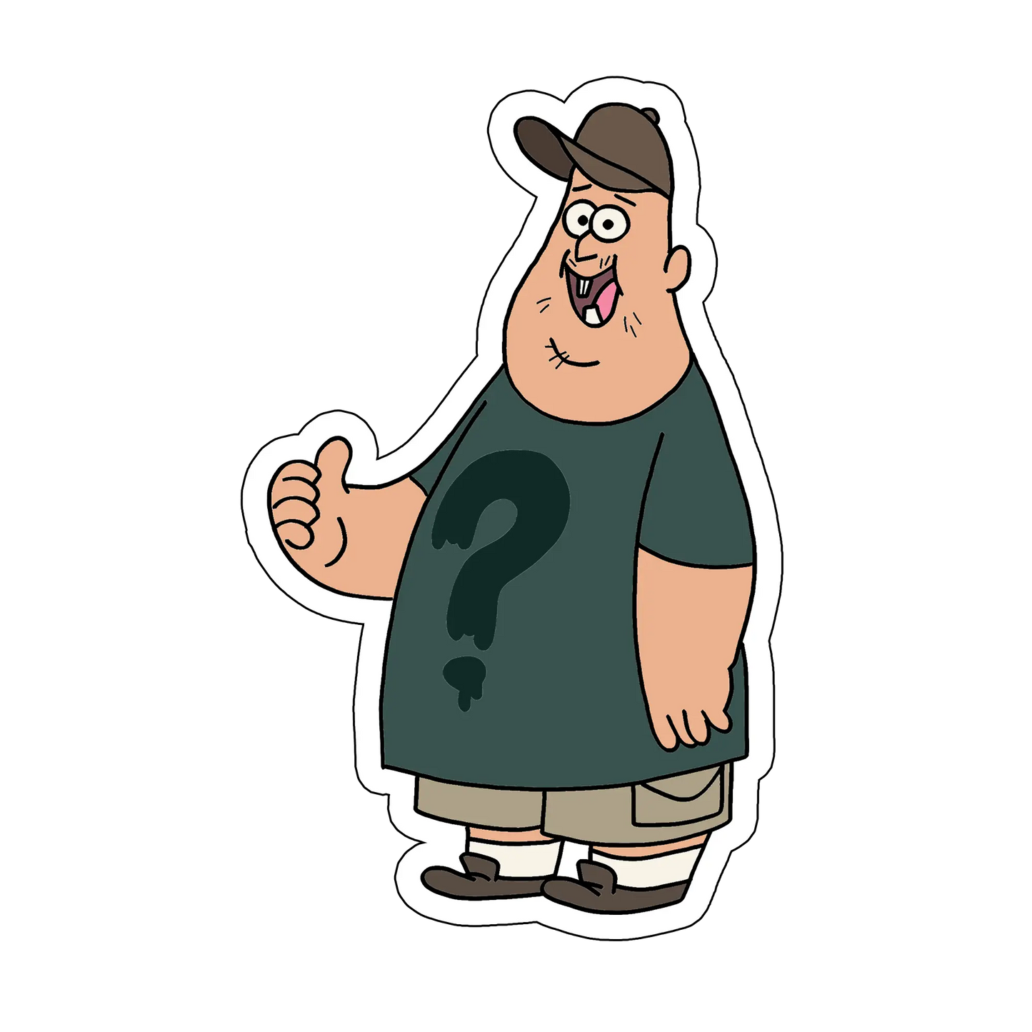 sticker Soos gravity falls