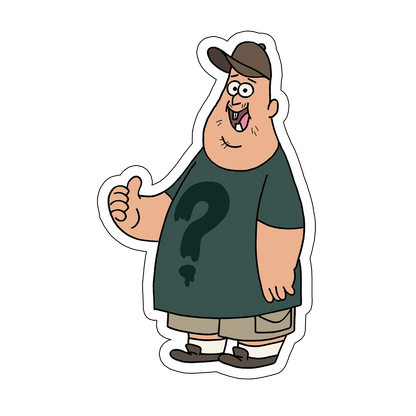 sticker Soos gravity falls