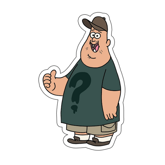 sticker Soos gravity falls