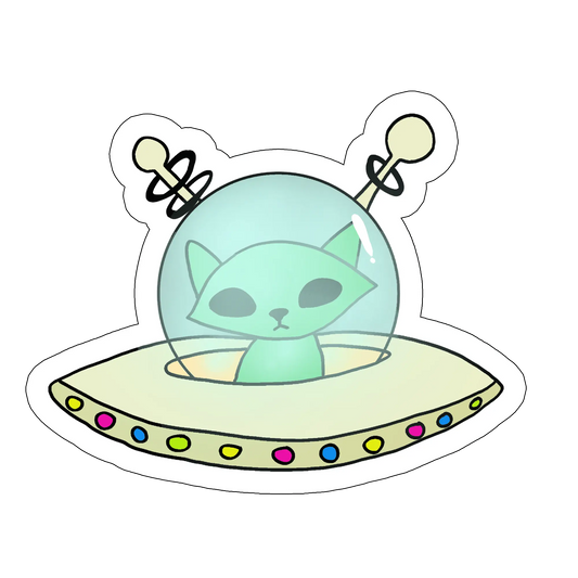 sticker space_cat
