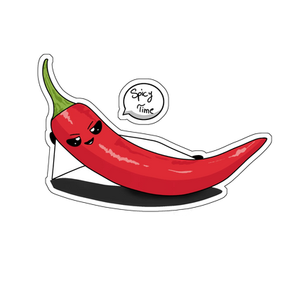 sticker Spicy Time