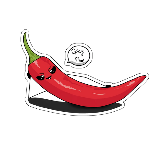 sticker Spicy Time