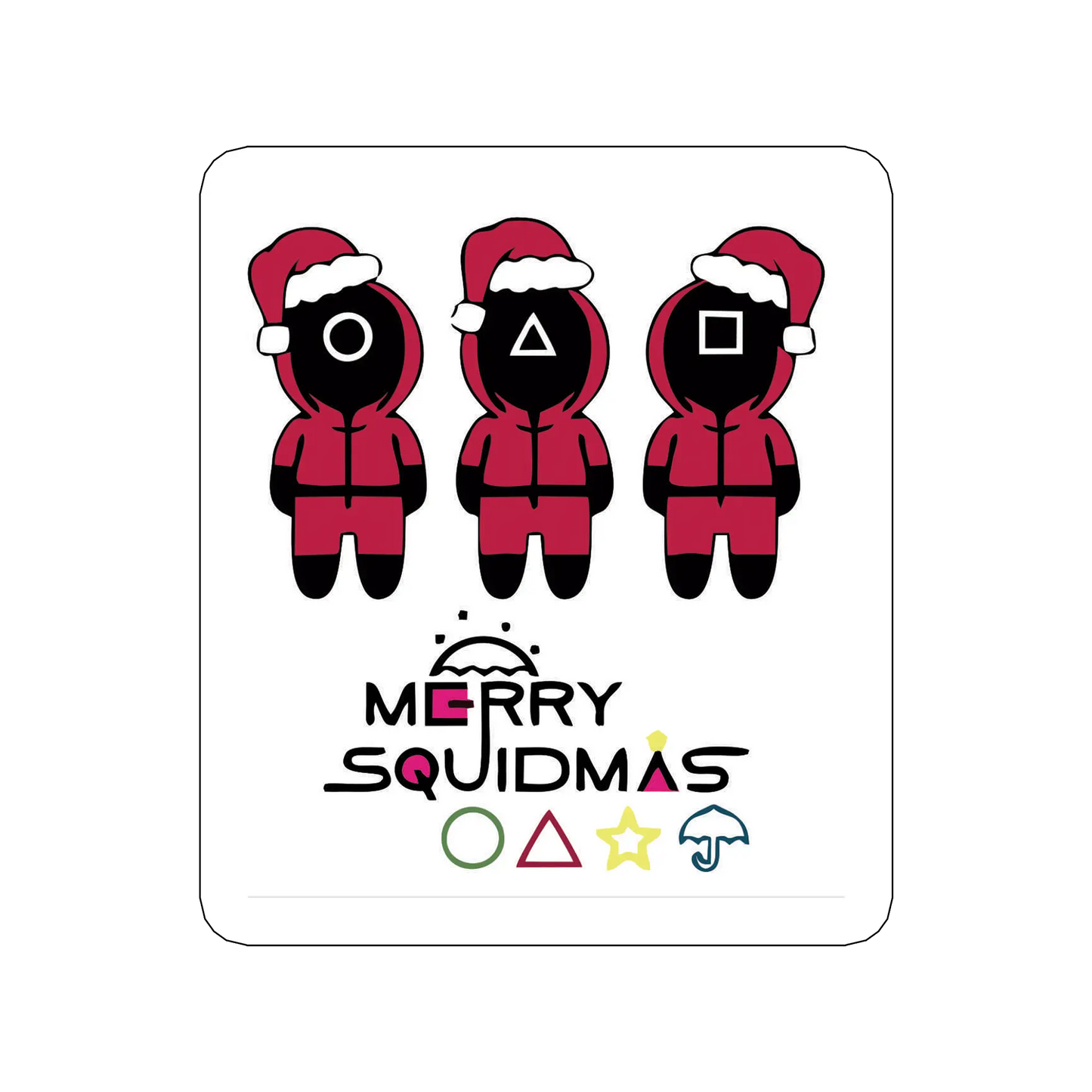 sticker Merry Squidmass