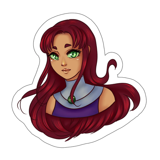 sticker Starfire Teen Titans