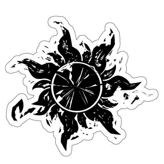 sticker Sun Tattoo