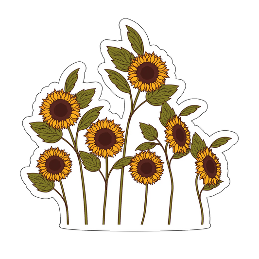 sticker Sunflowers
