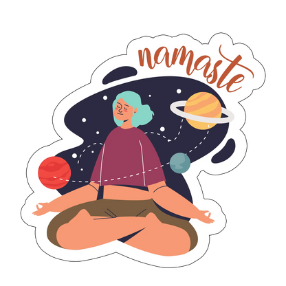 sticker This Is My Yoga