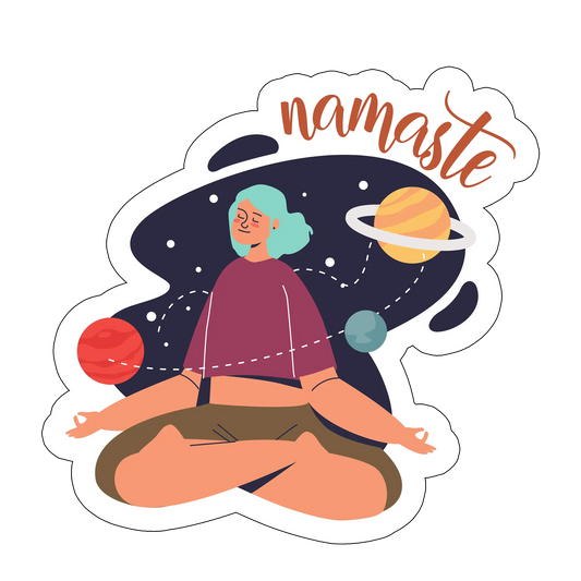 sticker This Is My Yoga