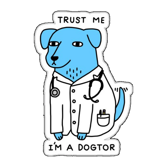 Sticker Trust me, I`m a dogtor