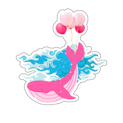 sticker Valuri Si Baloane