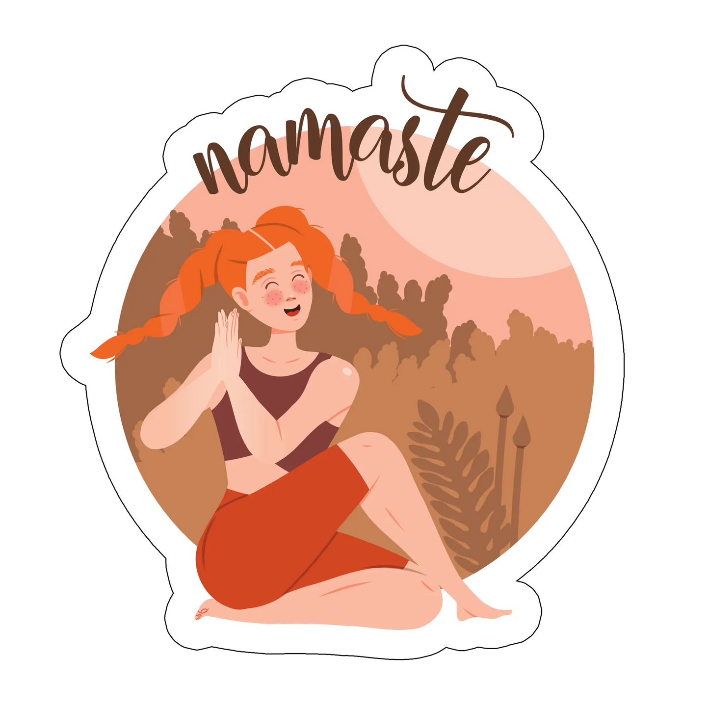 sticker Yoga Practice