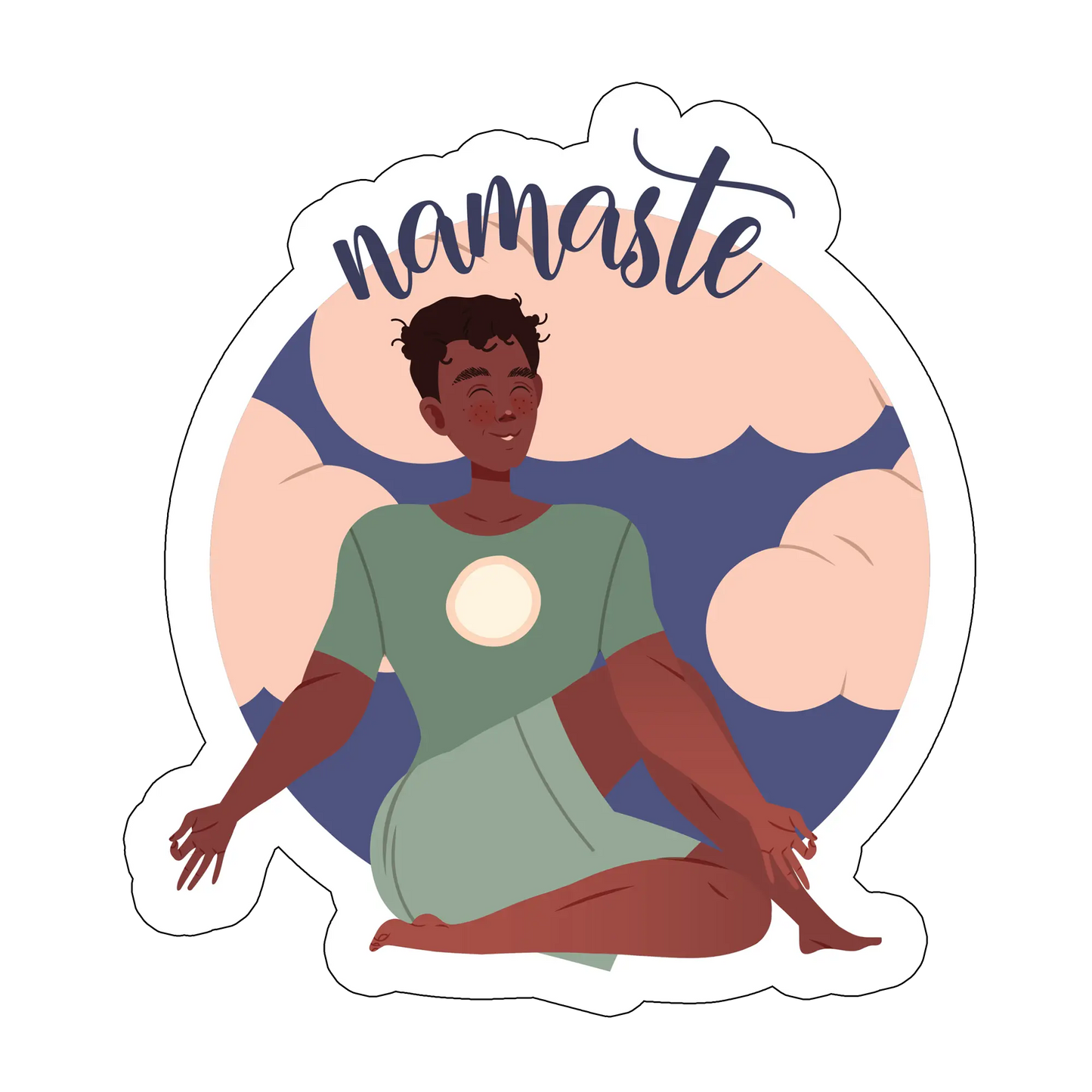 sticker Yoga Teacher