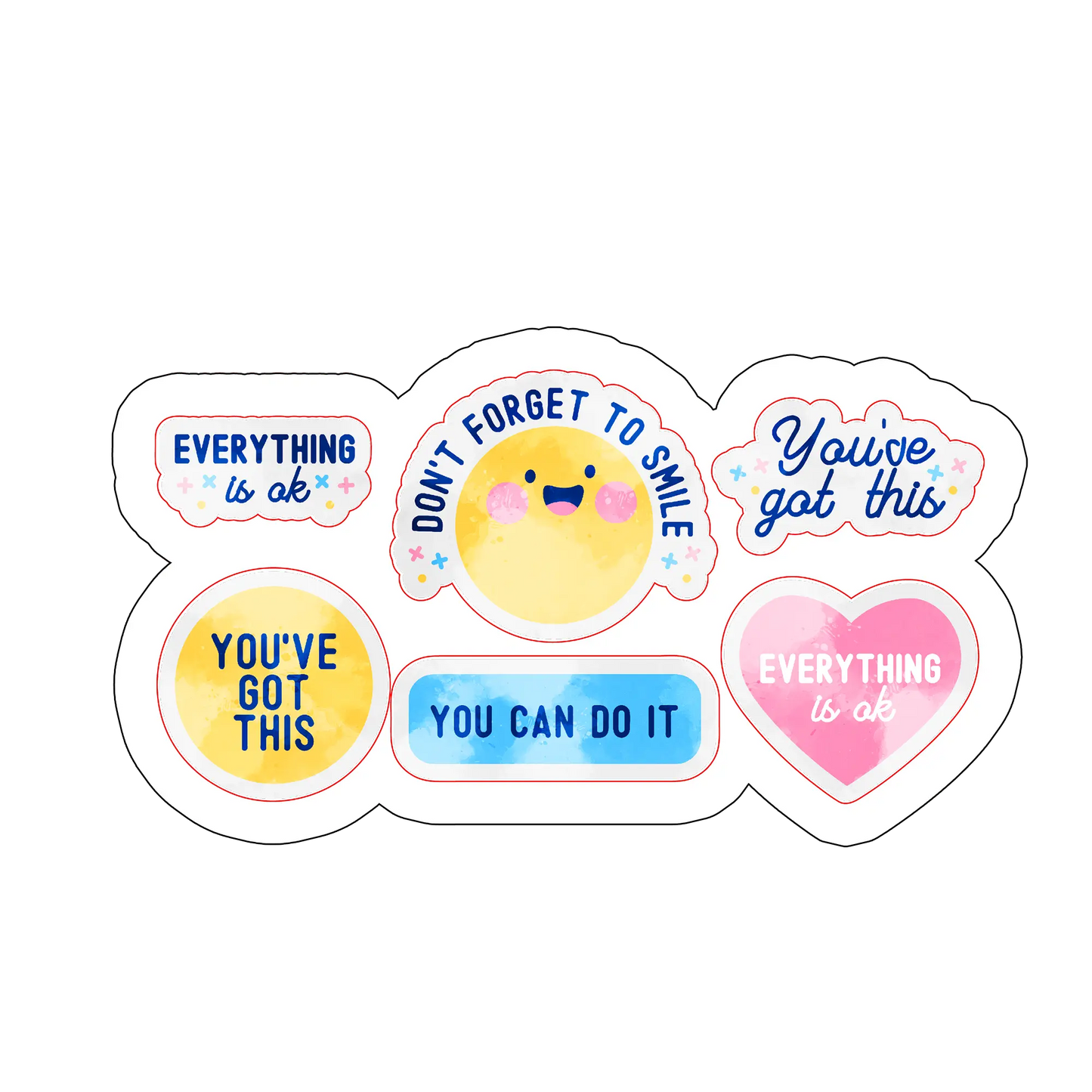 sticker You Can Do It